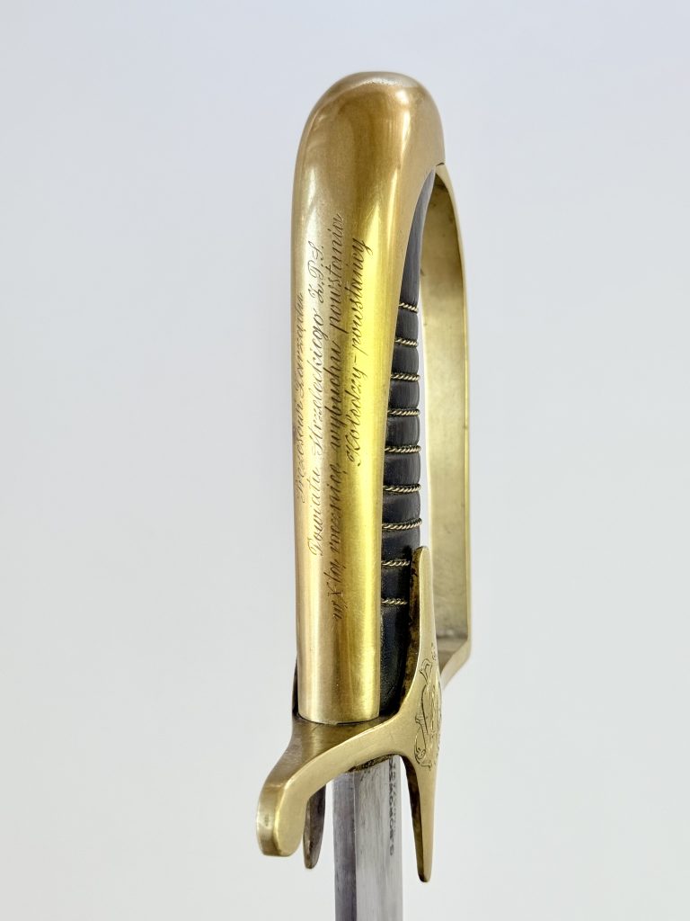 Szabla oficerska wz. 1921/22 podarunkowa - numer 103