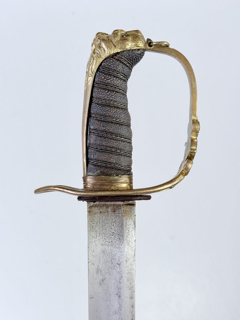 Szabla angielsko-pruska M1803 oficera piechoty - numer 033A