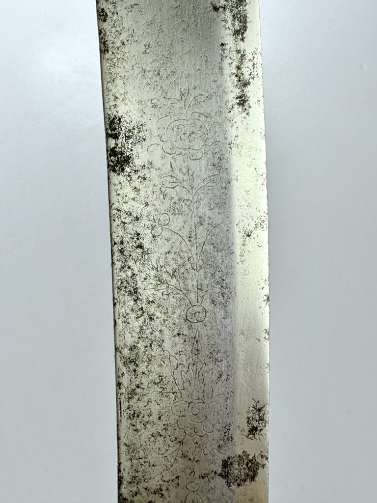 Szabla angielsko-pruska M1803 oficera piechoty - numer 033A