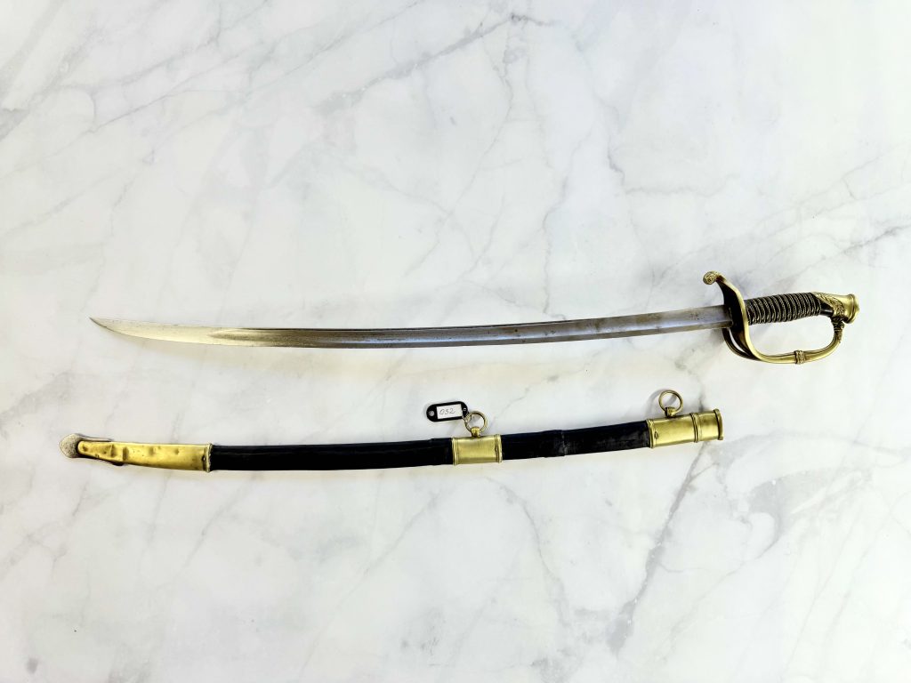 Szabla francuska oficera M1821 - numer 032