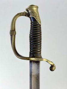 Szabla francuska oficera M1821 - numer 032