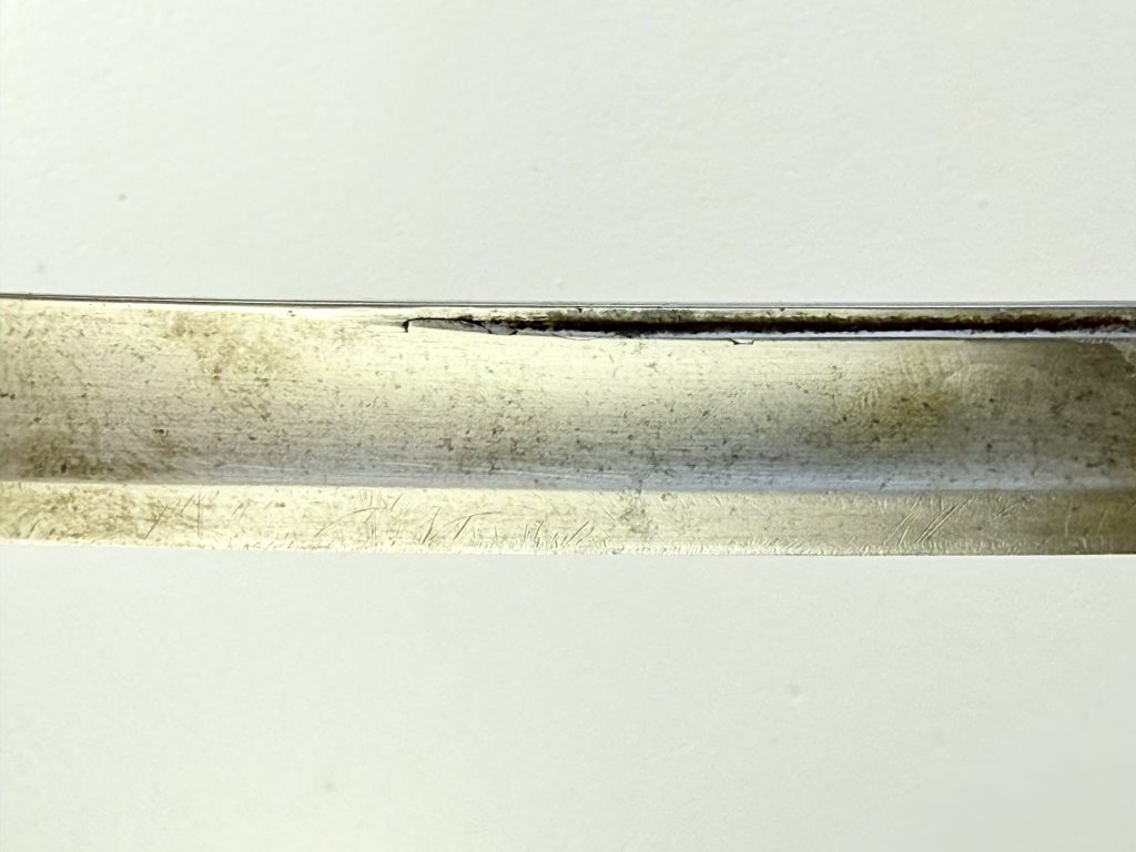 Szabla francuska oficera M1821 - numer 032