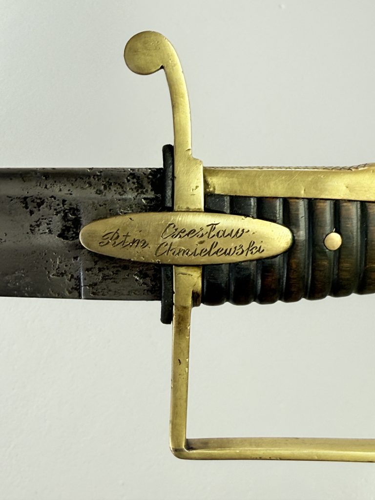 Szabla oficera kawalerii 1919/20 - tzw. krechowiecka - numer 165