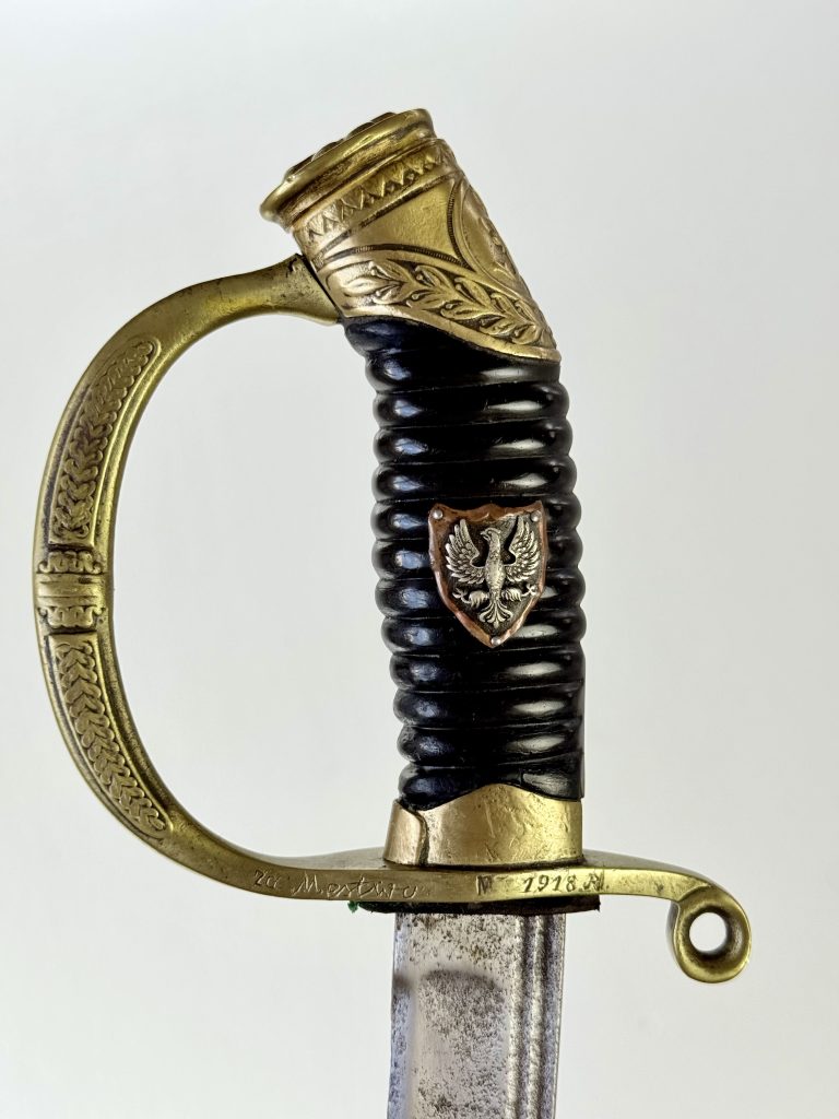 Szabla oficera piechoty M1913 - polonik - numer 123