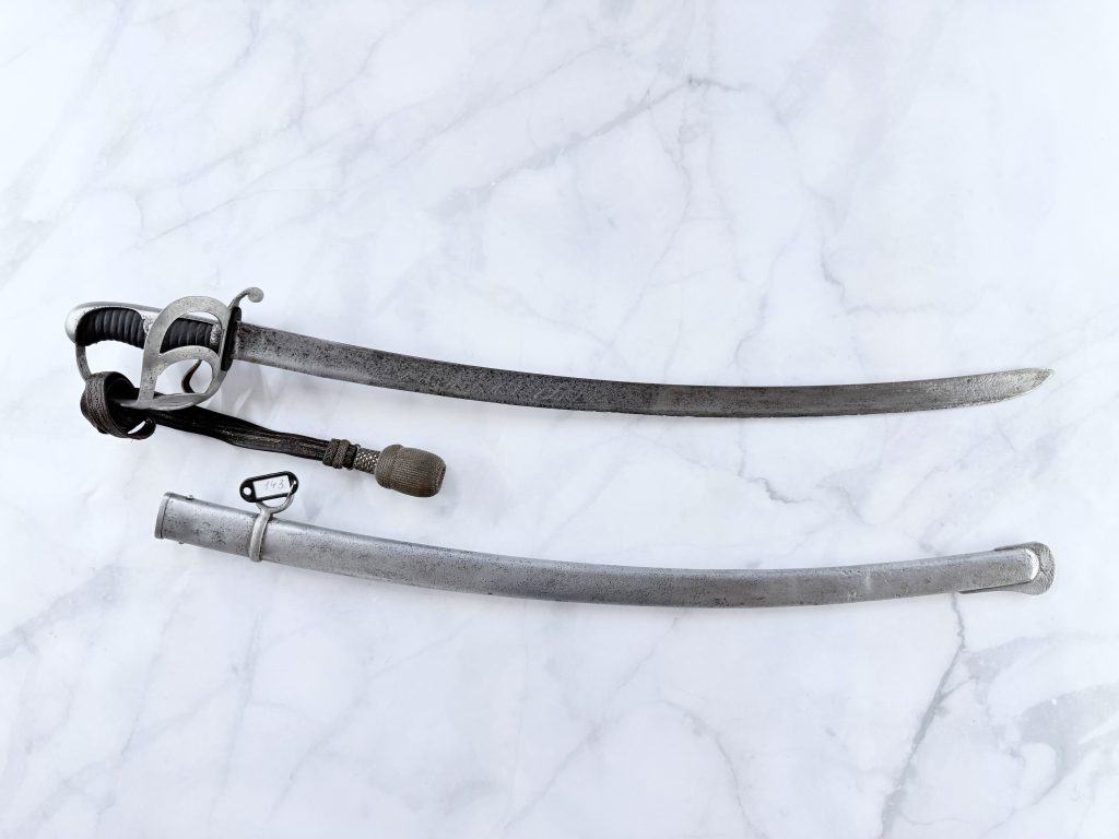 Szabla Pruska oficera M1852 - numer 143