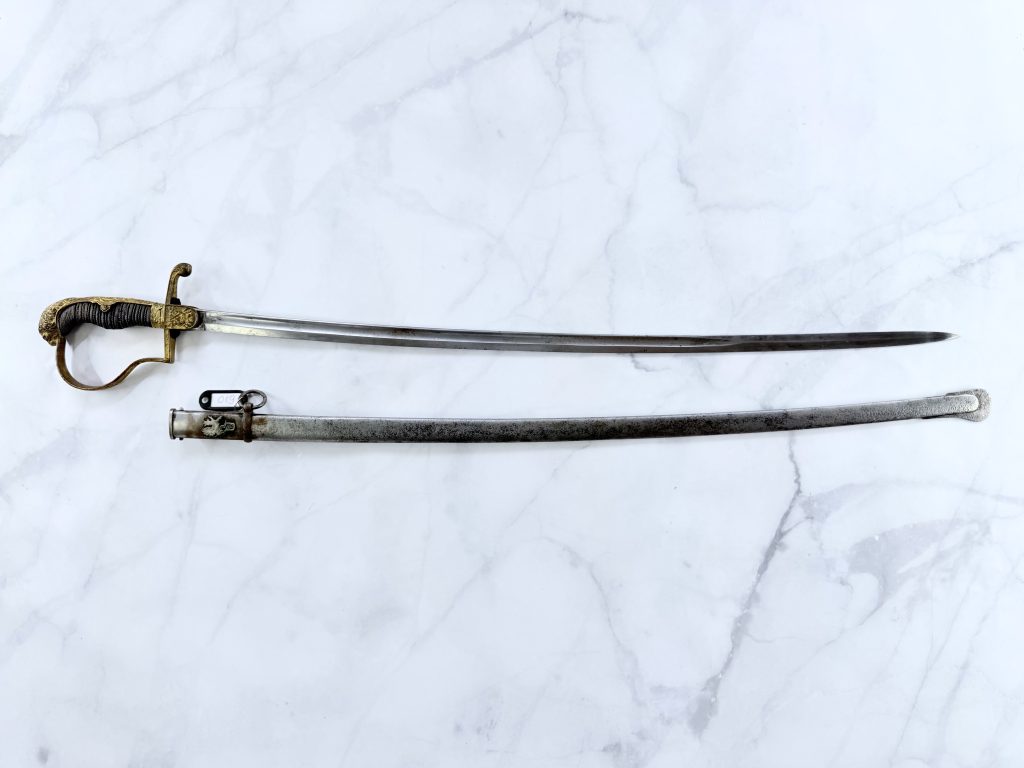Szabla Pruska oficera M1900 - numer 019