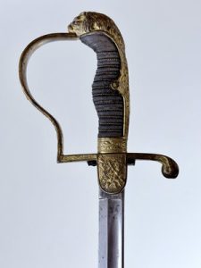 Szabla Pruska oficera M1900 - numer 019