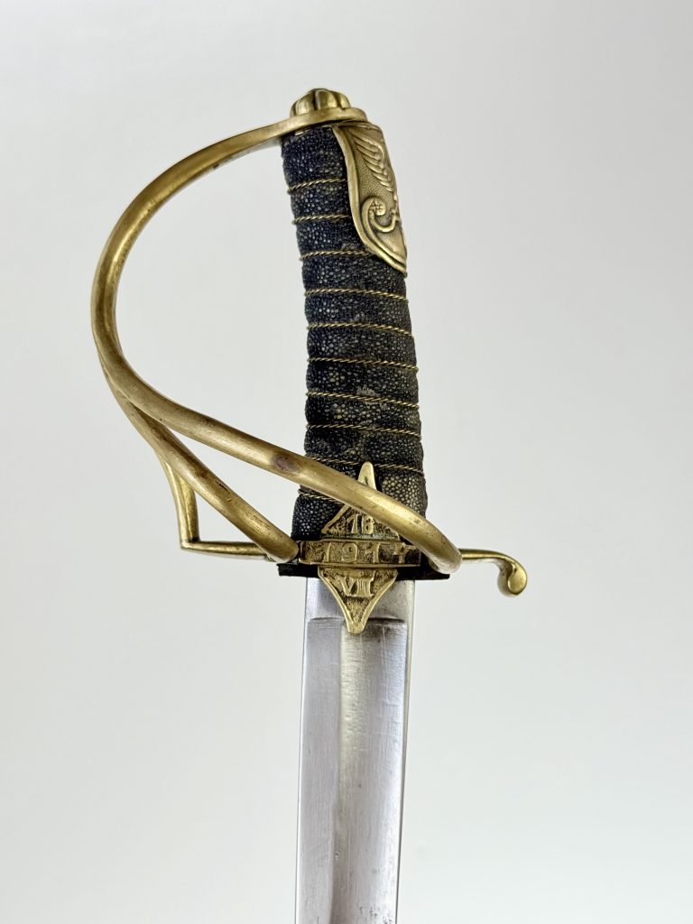 Szabla oficera piechoty wz. 1917 - głownia Austria MANN - numer 173