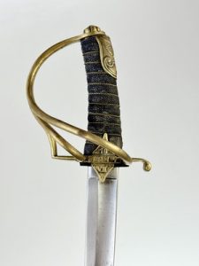 Szabla oficera piechoty wz. 1917 - głownia Austria MANN - numer 173