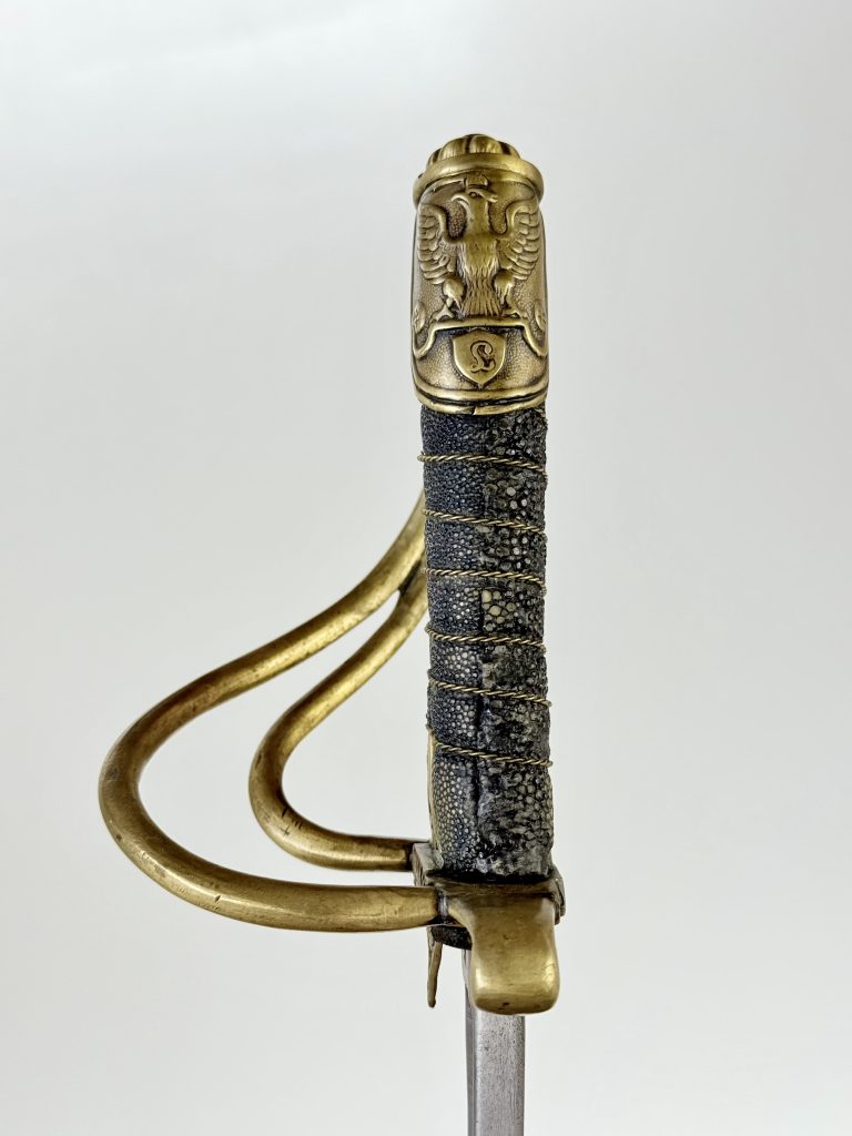 Szabla oficera piechoty wz. 1917 - głownia Austria MANN - numer 173