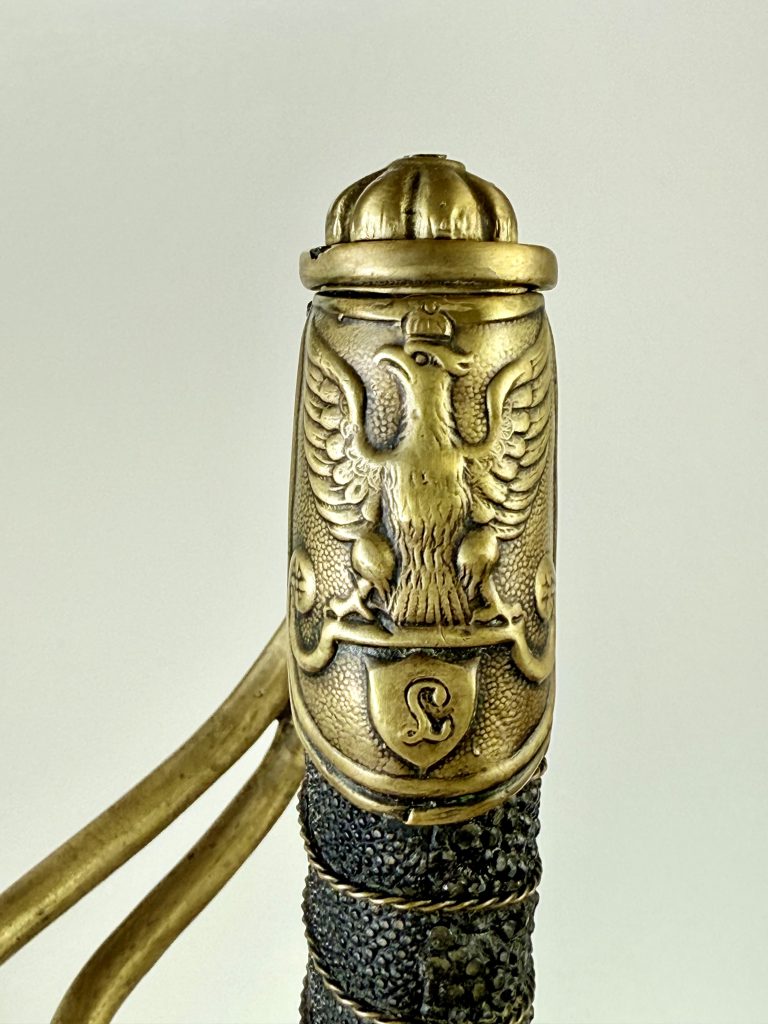 Szabla oficera piechoty wz. 1917 - głownia Austria MANN - numer 173