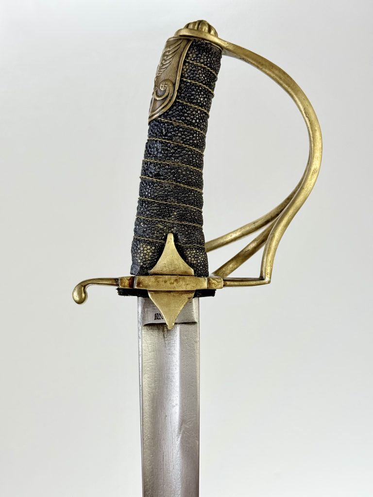 Szabla oficera piechoty wz. 1917 - głownia Austria MANN - numer 173